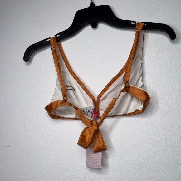 OPALOCKA SWIMWEAR DRAKE BIKINI CROP TOP Size Medium - Picture 2 of 6